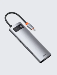 Baseus 7-in-1 USB-C Hub with Digital Power Display